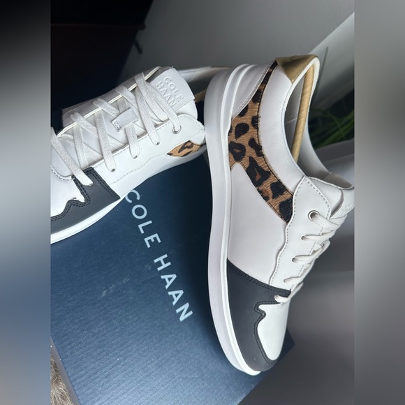 Cole Haan Shoes - COLE HAAN Grand 360 Modern White Animal Print Women's Shoes Size 9 new in box